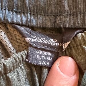 Eddie Bauer Olive Green Casual Pants